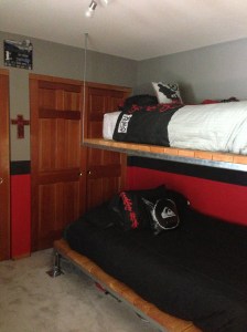 Custom Hanging Bunkbed